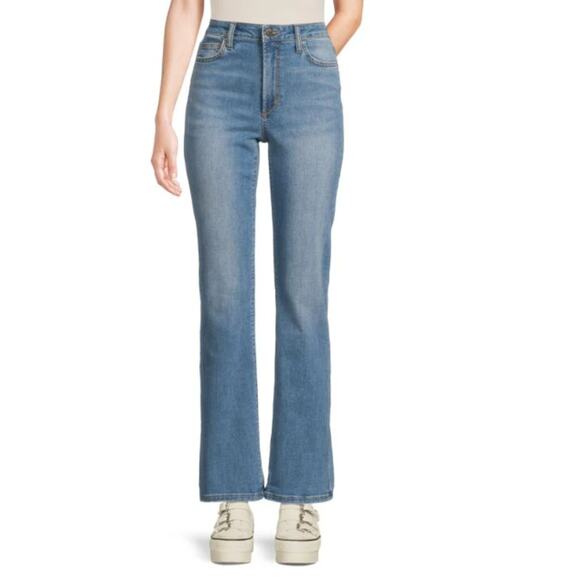 Joe’s Jeans Hi Rise Honey High Rise Curvy Bootcut Jeans Size 29 Light Wash - Picture 1 of 8